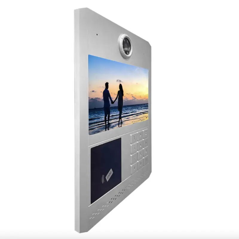 10.1-Inch 1080P HD Video Smart Door Phone Intercom System With Fingerprint Lock and TCP/IP Security Compatible Smart Locks — image 5