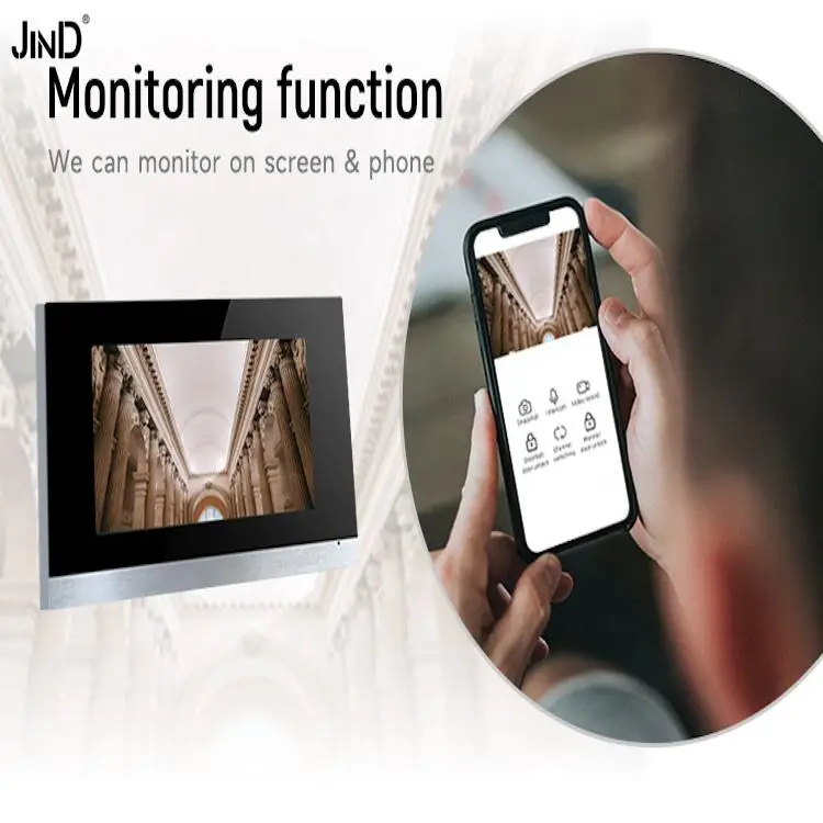 8 Inch ARM CPU 1080P HD TCP/IP Intercom System Video Door Phone — image 6