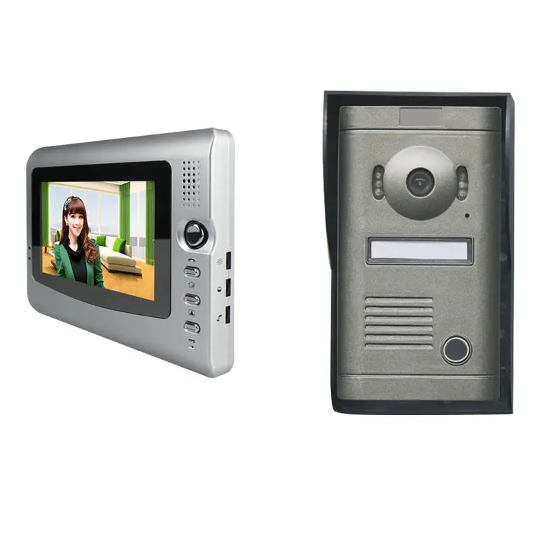 Cheaper Price Newest 7inch Metal Handfree Villa Intercom Door Bell — view 1