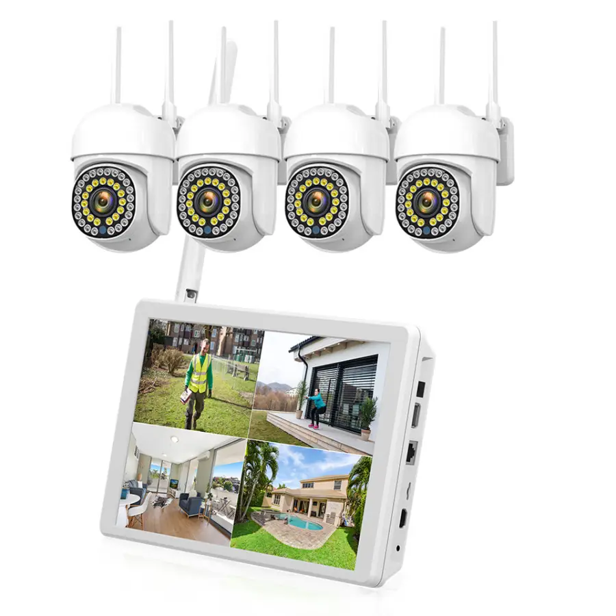 JD-NVR1030PTWK 2MP WIFI Two-way Audio CCTV AI Auto Tracking Camera Outdoor Weather Day and Night Vision — image 6
