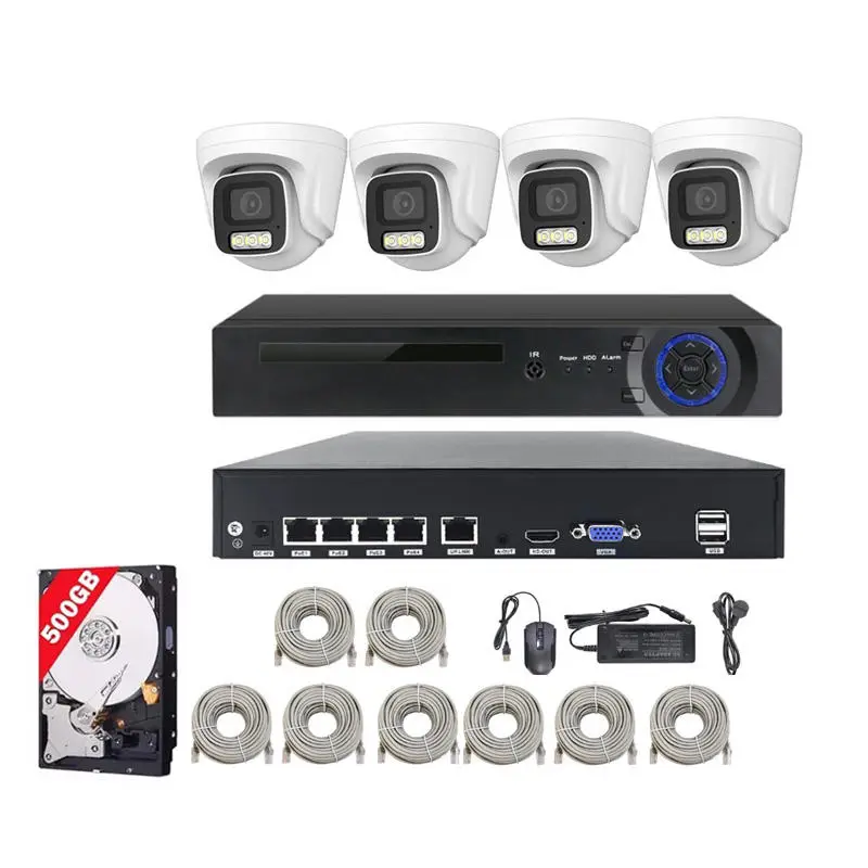 Xmeve POE Kit Plug Play Tuay Home Security Svstem Cell Phone View Remotely — view 3