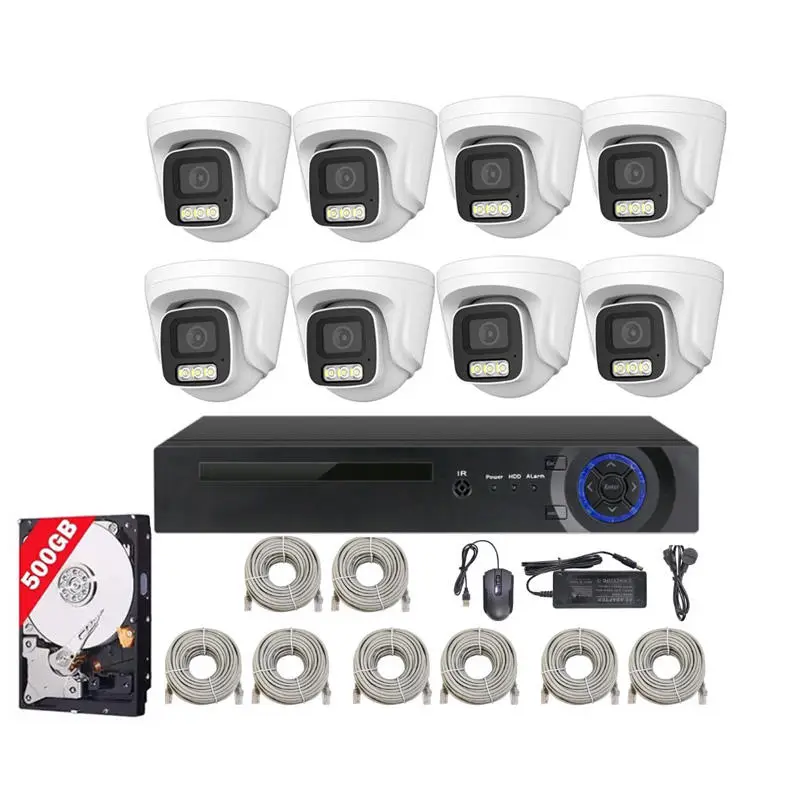 Xmeve POE Kit Plug Play Tuay Home Security Svstem Cell Phone View Remotely — view 4