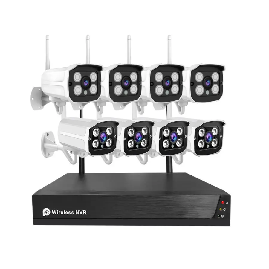 2MP Tuya Wireless Camera HD Network NVR Kit 4-way and 8-way WiFi Kit Tuya Wireless Set Monitoring — view 2