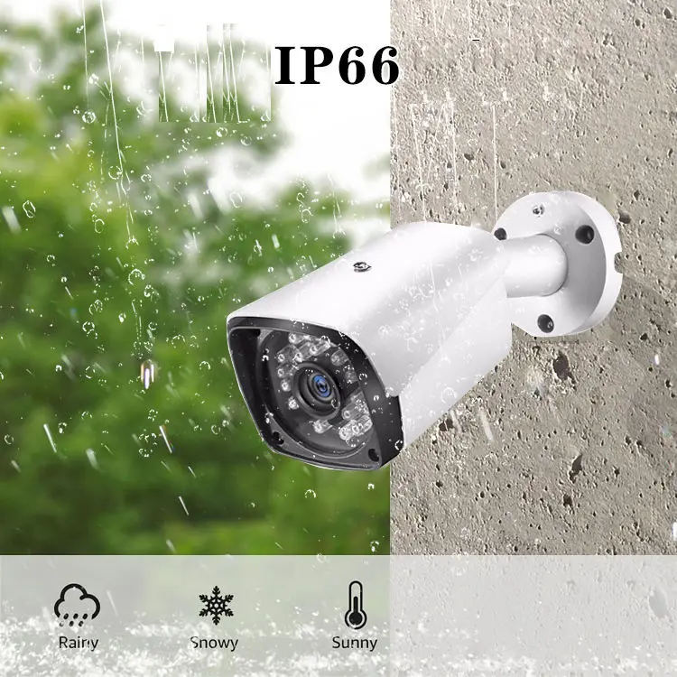 8CH Full HD Outdoor Waterproof Bullet Camera DVR Kit Home Security CCTV System Cctv Camera Kit — image 4