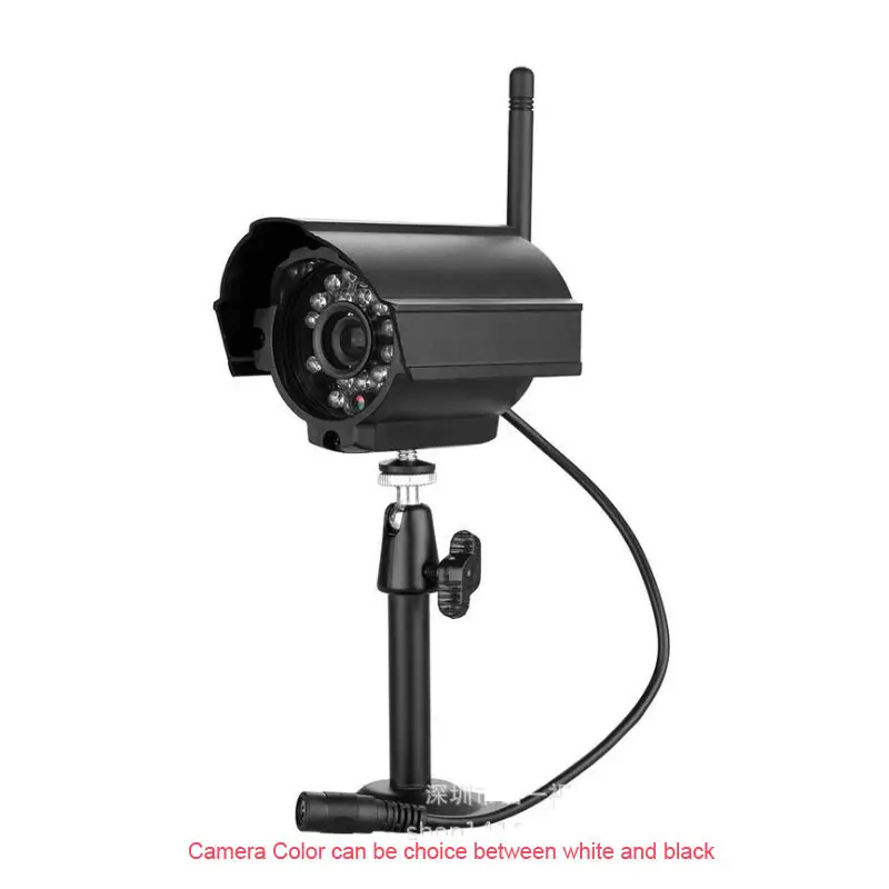 Two Way Audio 9Inch TFT LCD 4Channel 2.4G Wireless Camera Home Security Combo CCTV DVR Kit — image 7