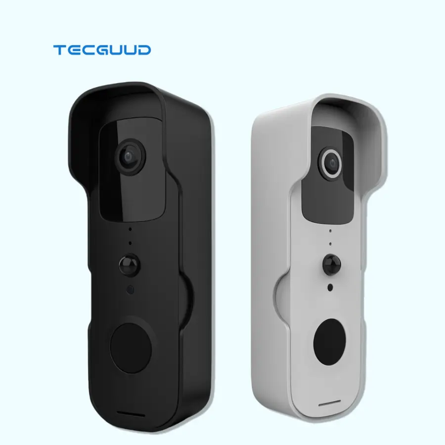 Tuya Long Battery Life Wireless Intercom Ring Door Bell Waterproof 1080P WIFI Remote Video Smart DoorBell Camera with Ch — view 1