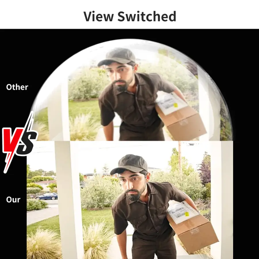 1080P HD Video Doorbell Intercom Night Vision Smart 2-Way Calling Doorbell Camera Waterproof Smart Wireless Door Phone — image 6