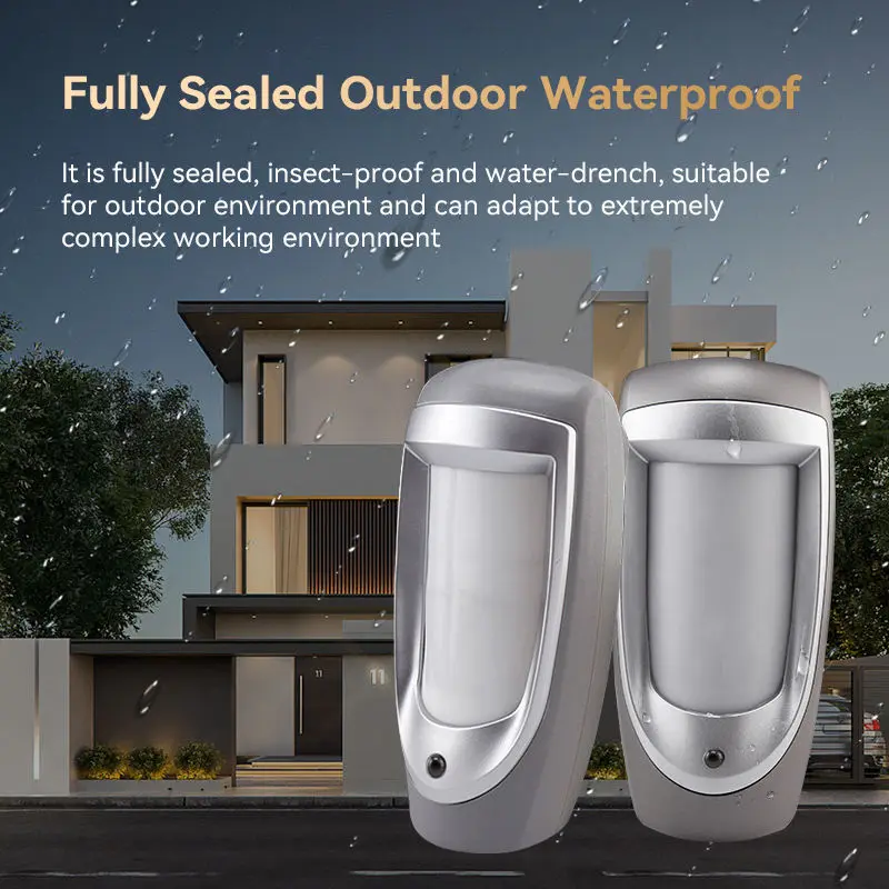 2026 12V Outdoor NO NC Motion Detector Dual Infrared PIR Detector Waterproof Human Body Intrusion Detectors — image 5