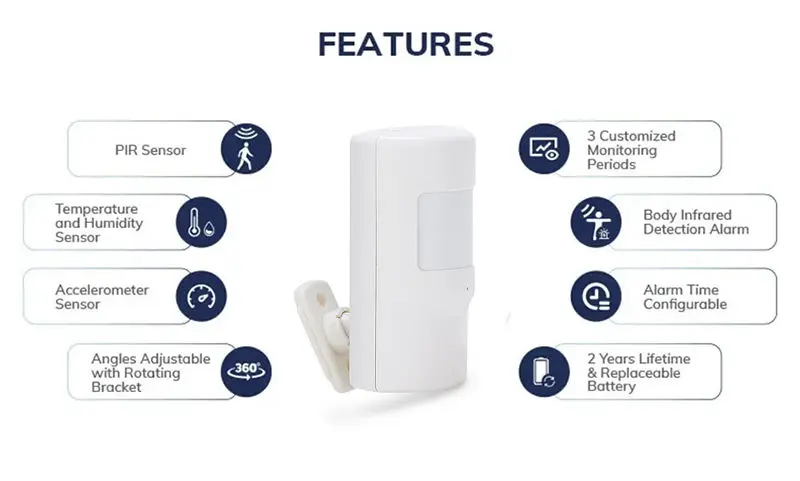 2026 New GSM Alarm System Accessories Home Alarm System Wireless PIR Motion Detector — image 2