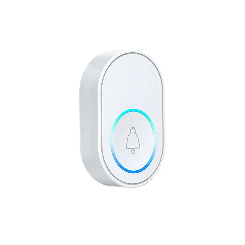 2026 New Design 433MHZ Wireless Smart Doorbell Home Security Burglar Alarm System Doorbell with Door Bell Function — view 1