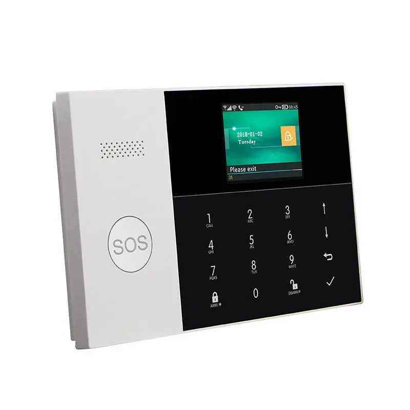 Factory Wireless Wifi Gsm Home Burglar Security Alarm System Support Tuya Ip Camera Wireless Alarm System — image 5
