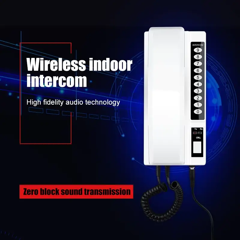 Wireless Audio Door Phone Intercom for Home Full Duplex — image 5