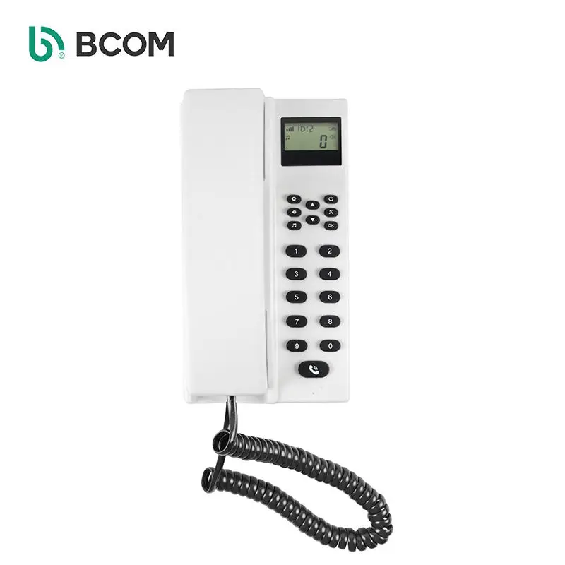 433MHz Wireless Audio Door Phone Intercom with Display Screen for Home Use with One-to-Many Audio Transmission — image 4