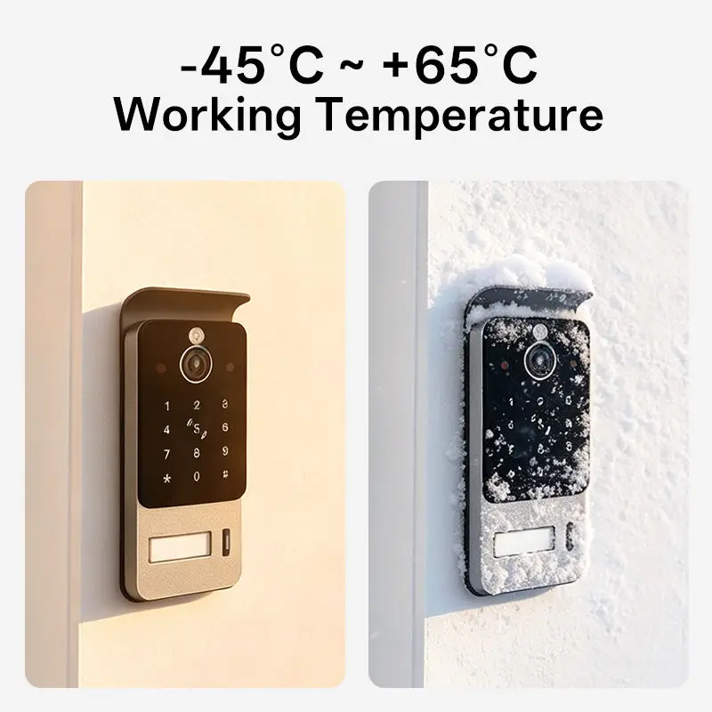 Bcom Apartment Villa Smart Home Intercom TuYa Mobile Phone Remote Control Android SIP Video Door Phone IP65 Waterproof 1080P — image 5