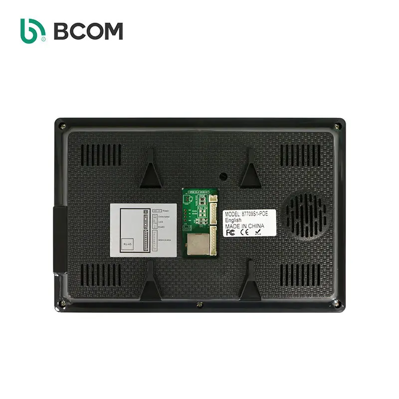 Outdoor IP Video Door Phone 7-inch Touch Screen Motion Detection Hands-free Intercom RFID Card Password Access Waterproof Metal — image 4
