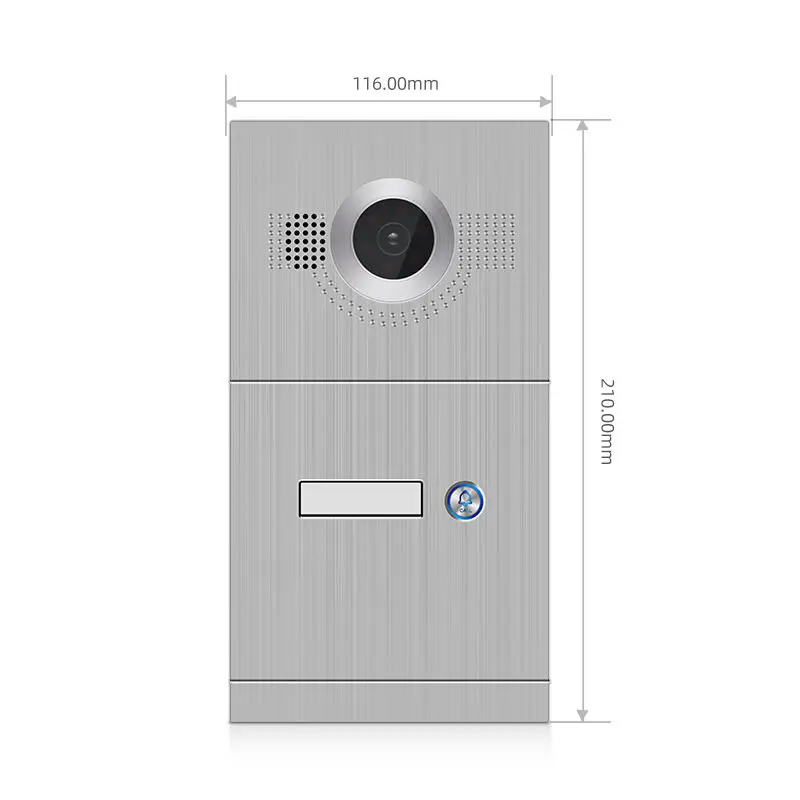 Bcom Tuya WiFi SIP IP Video Door Phone Intercom with Fingerprint & IC Card Home Automation for 1/2/3/4 Families — image 5