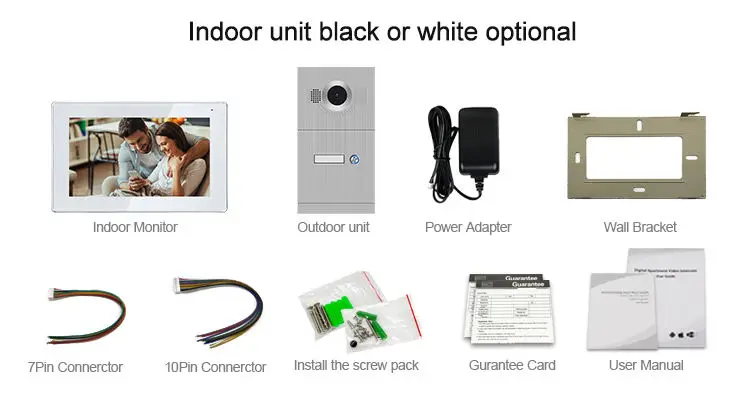 Bcom Tuya WiFi SIP IP Video Door Phone Intercom with Fingerprint & IC Card Home Automation for 1/2/3/4 Families — image 7