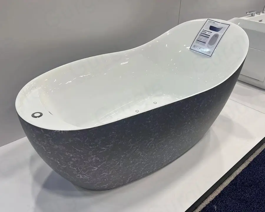 Modern Spa Acrylic Whirlpool Massage Bathtub Price Person Acrylic Whirlpool Massage Bathtub With Jet — view 1
