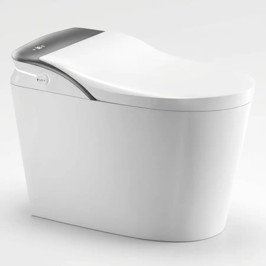 2026 New Light Intelligent Fully Automatic Wash-butt Integrated Household Electric Intelligent Smart Toilet for Hotel Ap — view 1