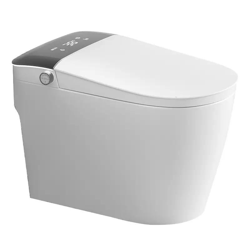 Fully Automatic AI-controlled S-type Trap with No Water Pressure Restrictions Remote Seat Heating Multifunctional Smart Toilet — image 3