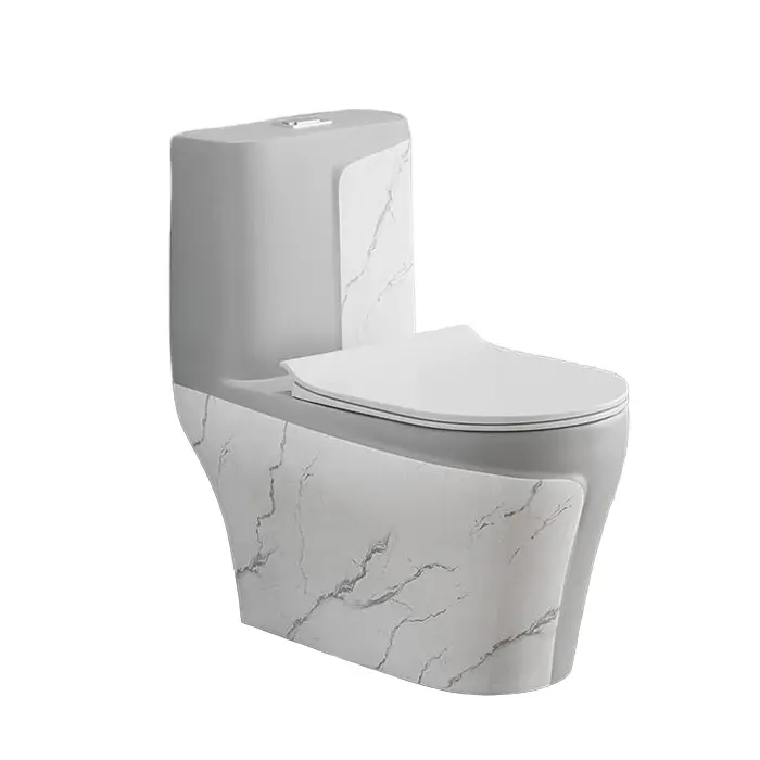 Customized Wholesale of Green Integrated S-shaped Steam Trap Siphonic Ceramic Toilets for Hotels, Hospitals and Schools — image 3