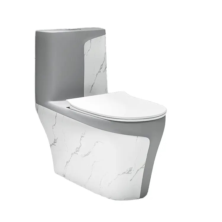 Customized Wholesale of Green Integrated S-shaped Steam Trap Siphonic Ceramic Toilets for Hotels, Hospitals and Schools — image 4