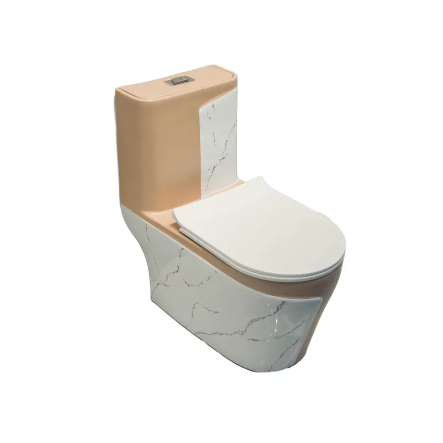 Customized Wholesale of Green Integrated S-shaped Steam Trap Siphonic Ceramic Toilets for Hotels, Hospitals and Schools — image 5