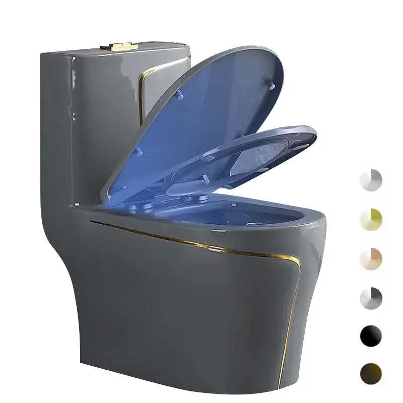 Customized Wholesale of Green Integrated S-shaped Steam Trap Siphonic Ceramic Toilets for Hotels, Hospitals and Schools — image 7