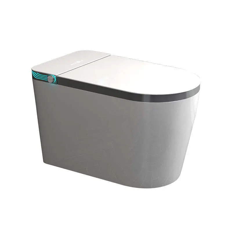 Customized Wholesale of New Large U-shaped Widened Seat Fully Automatic Voice Foam Shield Anti-splash Water tank Smart Toilet — image 7