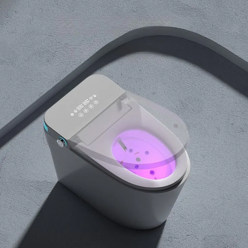 New Type Mechanical Flushing Silent Quick-flush No Water Pressure Limit Aromatherapy Deodorizing Large Seat Seat Smart Toilet — image 6