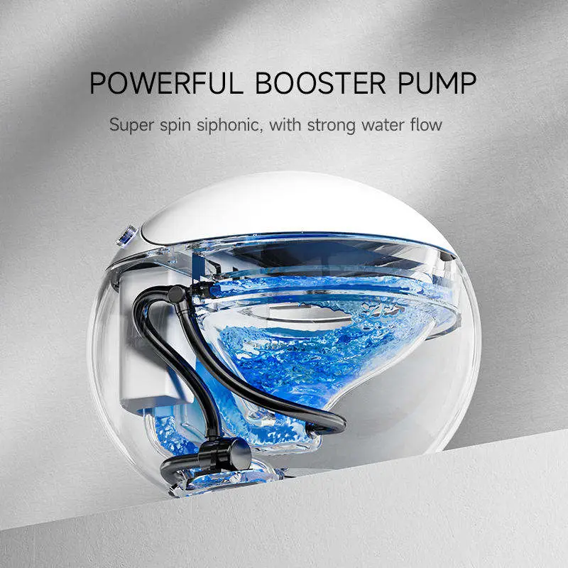Upgrade to a 60cm Mini Egg-shaped Small-sized Household Fully Automatic Smart Toilet with No Water Pressure Limit — image 5
