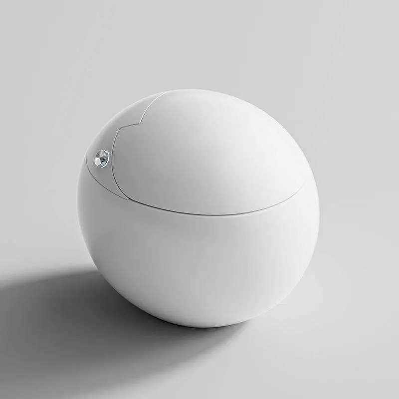 Upgrade to a 60cm Mini Egg-shaped Small-sized Household Fully Automatic Smart Toilet with No Water Pressure Limit — image 7