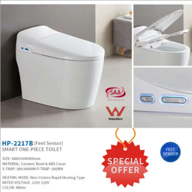 Hot-selling Australian Integrated Adjustable S-shaped Steam Trap Smart All-in-one Multi-functional Certified Smart Toilet — image 5