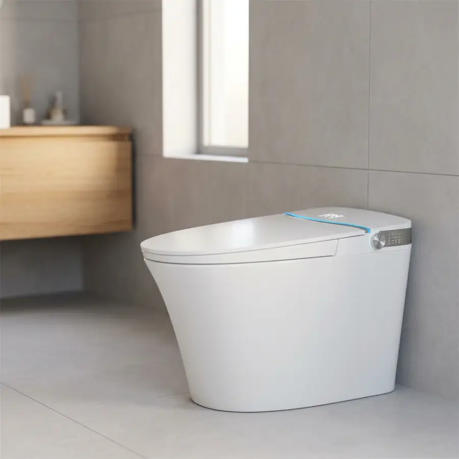 2026 New Model of Built-in Foam Integrated Fully Automatic Infrared Therapy and Ultraviolet Sterilization Home Smart Toi — view 1
