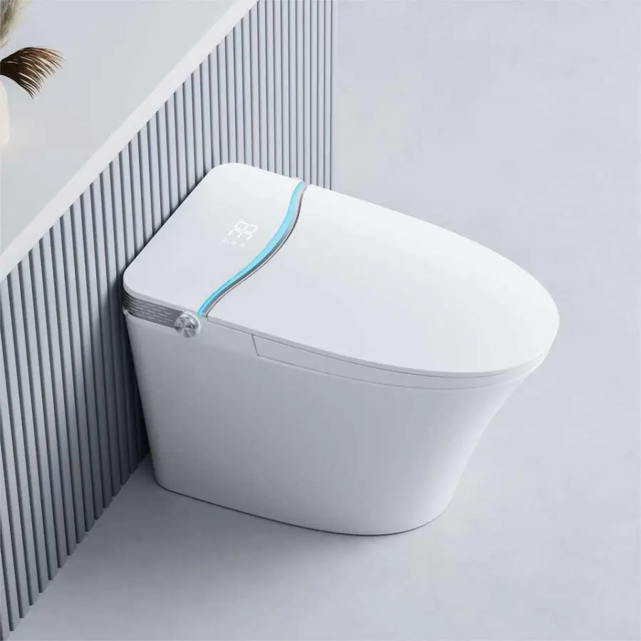 2026 New Model of Built-in Foam Integrated Fully Automatic Infrared Therapy and Ultraviolet Sterilization Home Smart Toilet — image 3