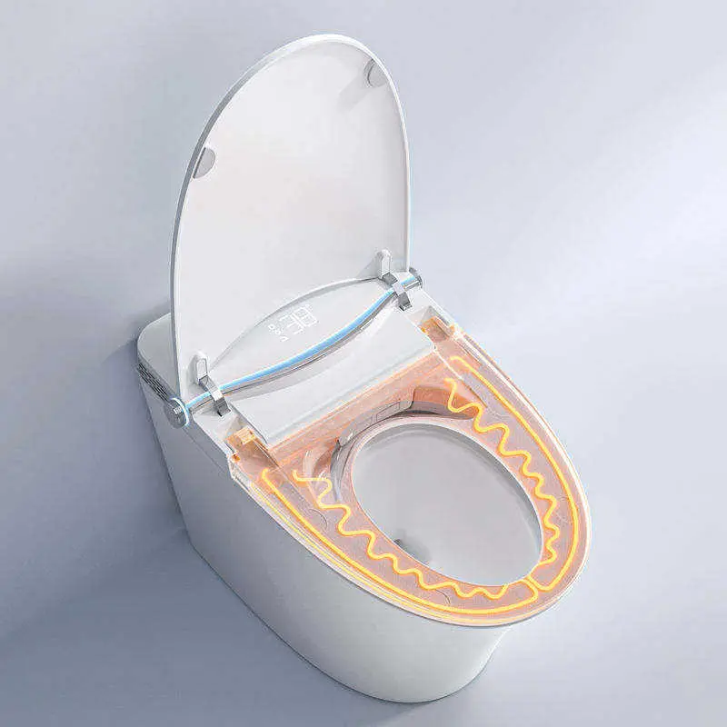 2026 New Model of Built-in Foam Integrated Fully Automatic Infrared Therapy and Ultraviolet Sterilization Home Smart Toilet — image 7
