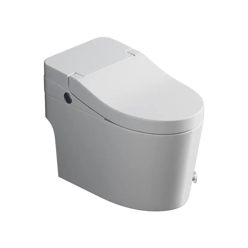 Customized Intelligent Color Pulse Household Siphonic Bathroom Toilet Without Water Pressure Limit and Unplugged — view 1