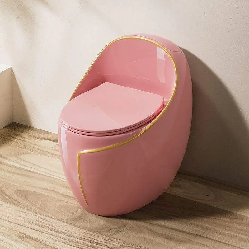 Factory-customized TOTO Personalized and Creative Siphonic Silent Small-sized Anti-odor Floor-standing Egg-shaped Toilet — image 4