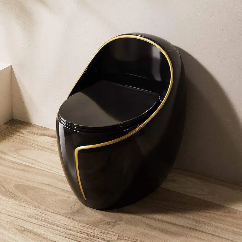 Factory-customized TOTO Personalized and Creative Siphonic Silent Small-sized Anti-odor Floor-standing Egg-shaped Toilet — image 5