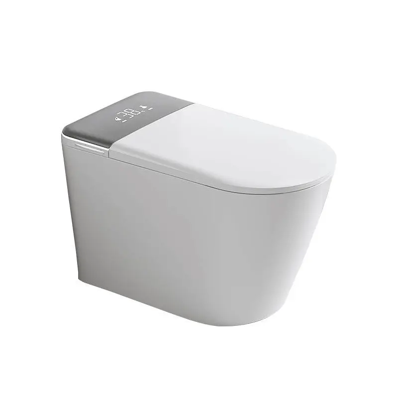 Factory Wholesale No Water Pressure Limit Automatic Lid Opening Integrated Toilet Smart Toilet for Washrooms and Bathrooms — image 6