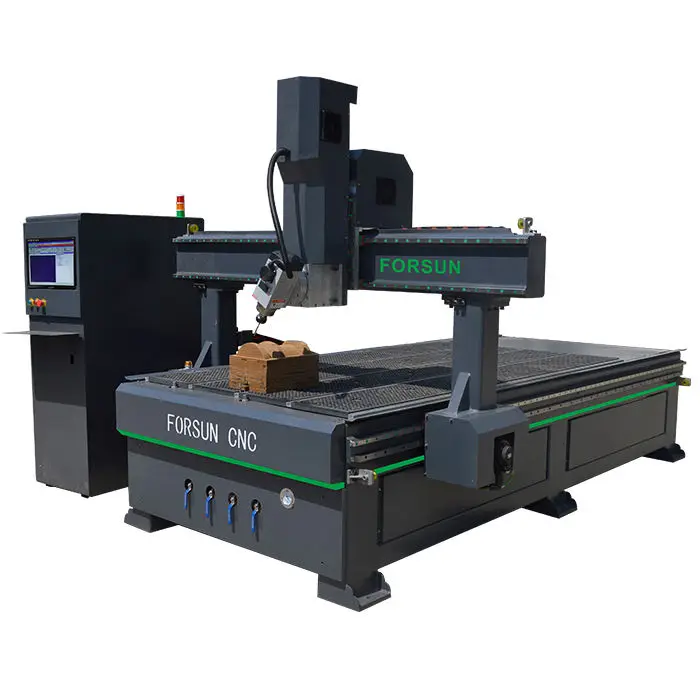 29% Off 4 Axis CNC FS-1325 1530 China Mini DIY Desktop Hobby ATC CNC Router for Woodworking PVC Cutting Engraving Machin — view 1