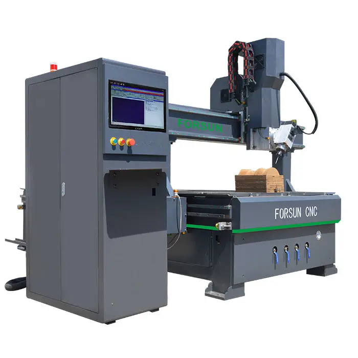 29% Off 4 Axis CNC FS-1325 1530 China Mini DIY Desktop Hobby ATC CNC Router for Woodworking PVC Cutting Engraving Machin — view 2