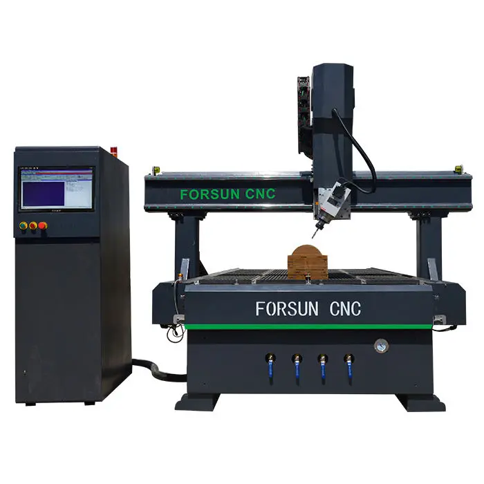 29% Off 4 Axis CNC FS-1325 1530 China Mini DIY Desktop Hobby ATC CNC Router for Woodworking PVC Cutting Engraving Machin — view 3