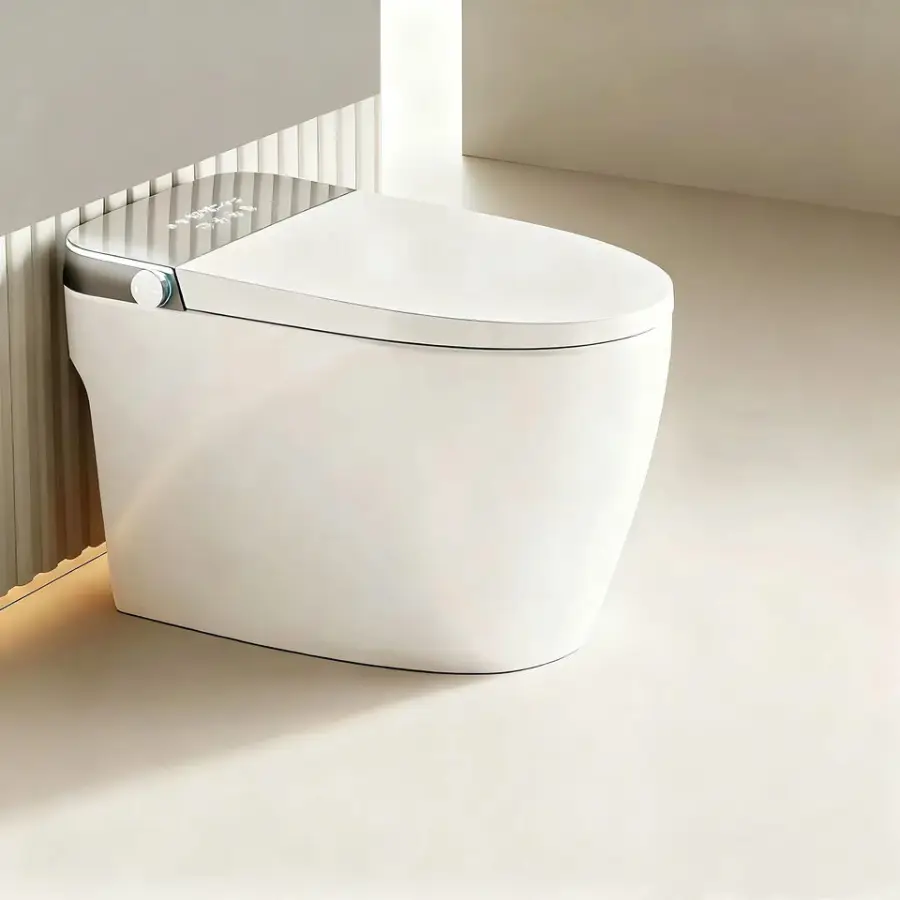 Genuine Smart Toilet Remote Control Fully Automatic Ultraviolet Water Pressure Restriction S-Trap Integrated for Househo — view 1