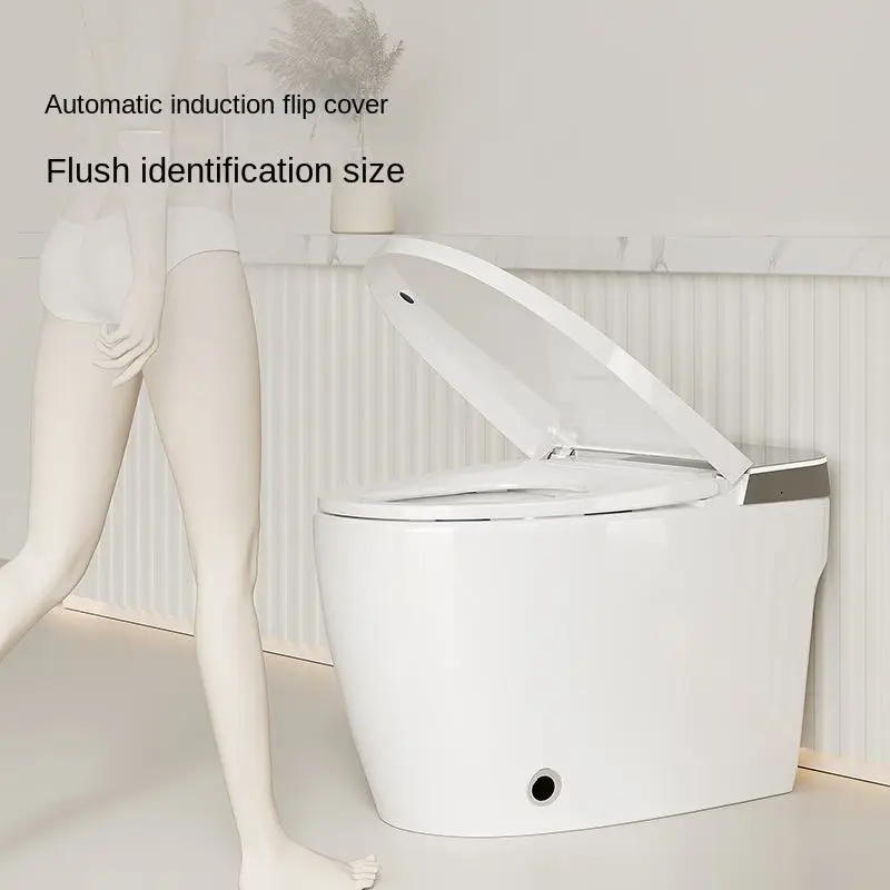 Genuine Smart Toilet Remote Control Fully Automatic Ultraviolet Water Pressure Restriction S-Trap Integrated for Household Use — image 3