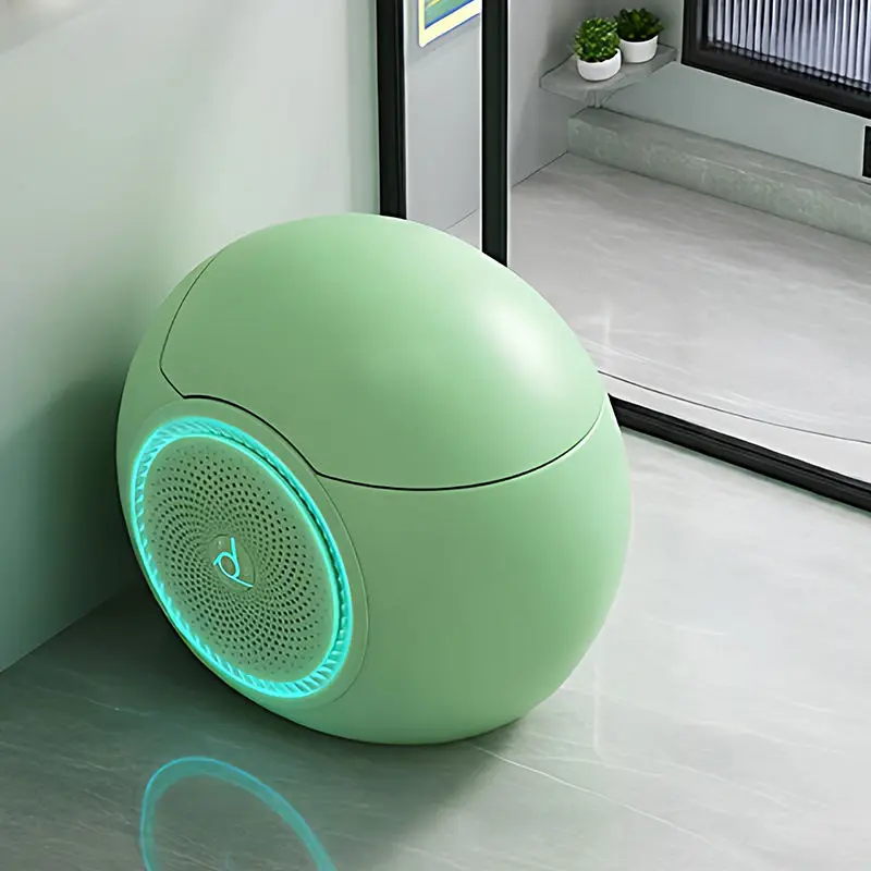 New Design Hotel Egg Smart Toilet Bathroom Intelligent Toilet Bowl Green Electric Automatic Flush Sensor Toilet — view 1