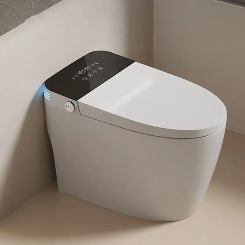 Modern Automatic Sanitary Ware Auto Open Flush Electric Smart Toilet Bathroom Ceramic Intelligent Smart Toilets — image 3