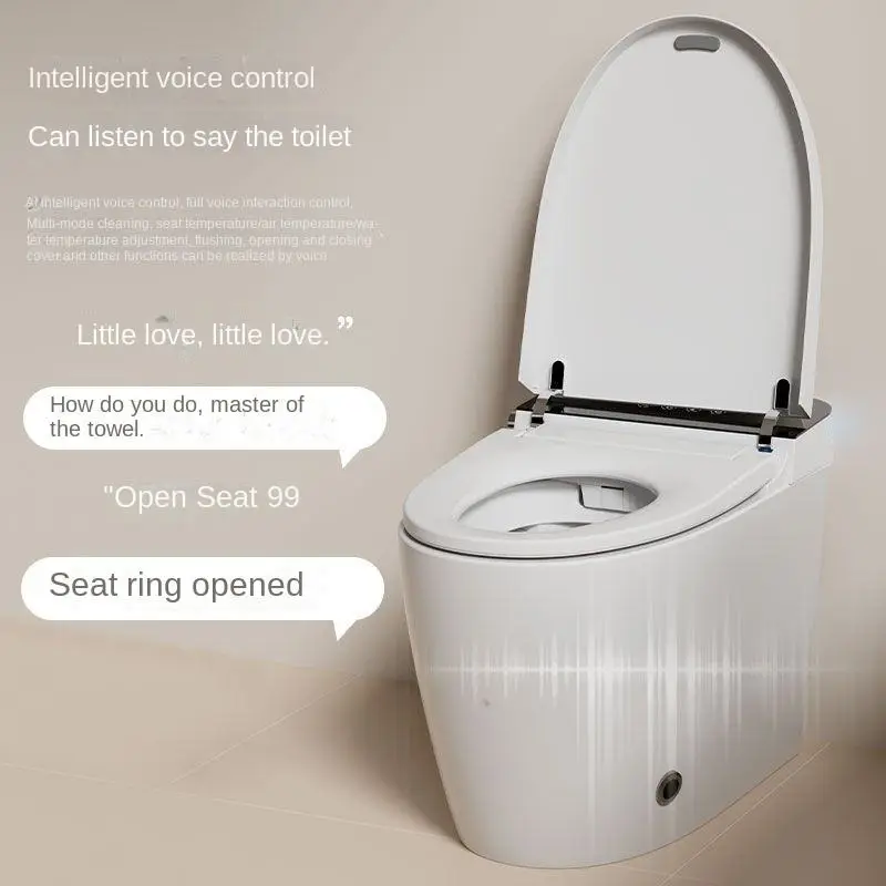 Modern Automatic Sanitary Ware Auto Open Flush Electric Smart Toilet Bathroom Ceramic Intelligent Smart Toilets — image 5