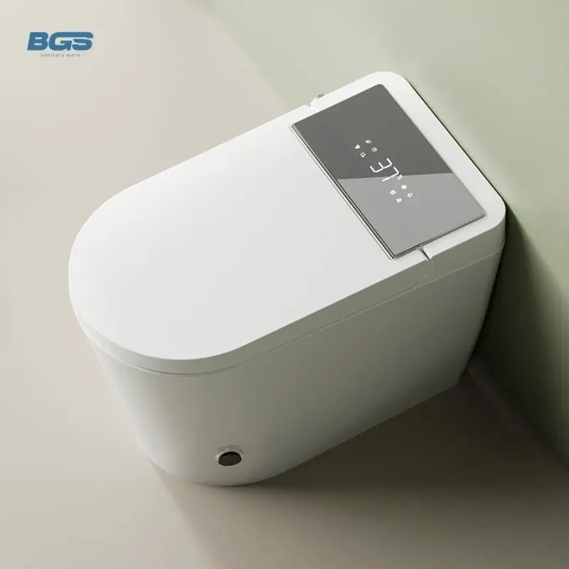 Intelligent Toilet with Advanced Air Purification and Odor Removal System for Fresh Bathroom — view 1