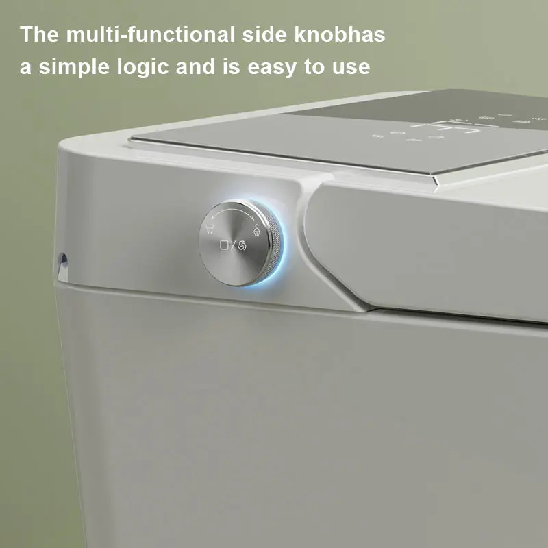 Intelligent Toilet with Advanced Air Purification and Odor Removal System for Fresh Bathroom — view 2